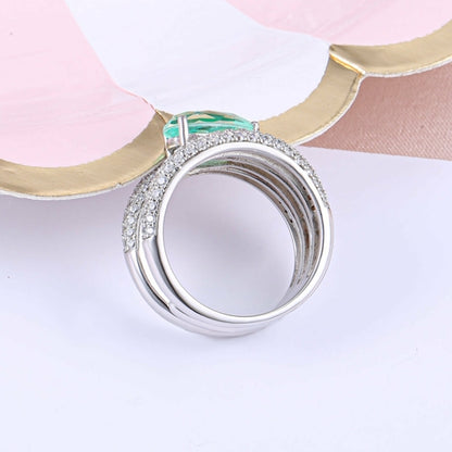 Gemstone stunning ring