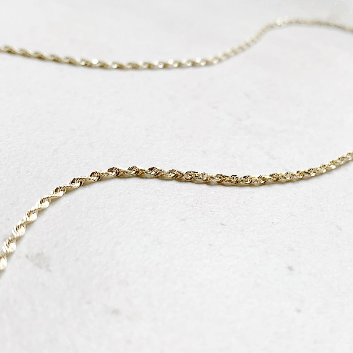 French Rope Chain Bracelet
