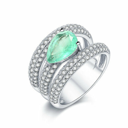 Gemstone stunning ring
